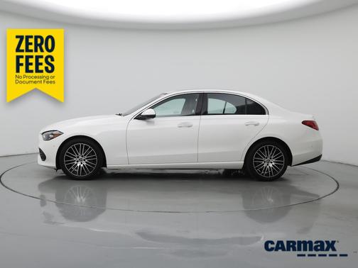 White 2025 Mercedes-Benz C-Class