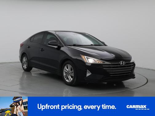 Black 2020 Hyundai ELANTRA SEL
