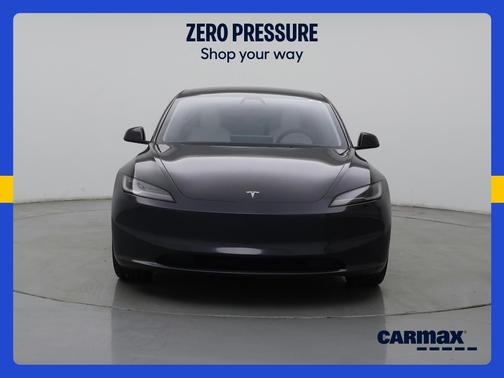 Gray 2025 Tesla Model 3 Long Range