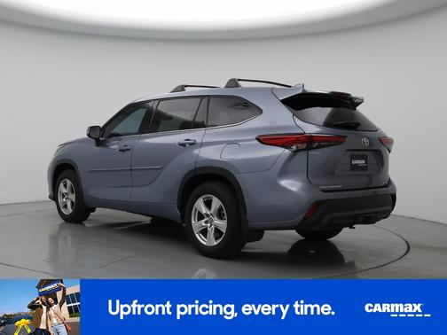 Blue 2021 Toyota Highlander LE