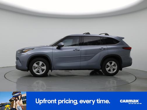 Blue 2021 Toyota Highlander LE