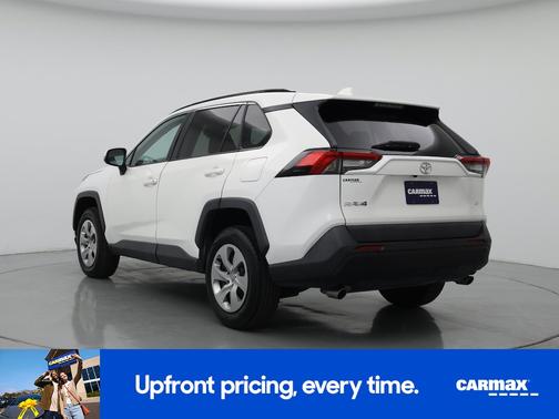 White 2020 Toyota RAV4 LE