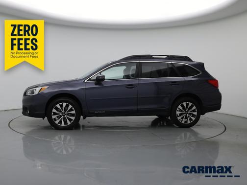 Blue 2017 Subaru Outback 2.5I Limited