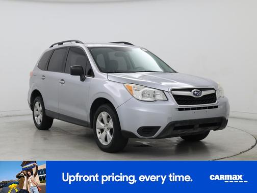 Silver 2015 Subaru Forester 2.5I