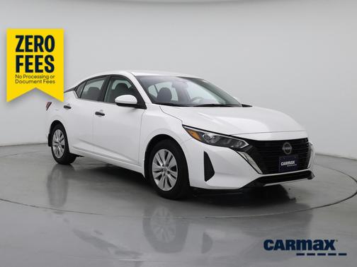 White 2025 Nissan Sentra S