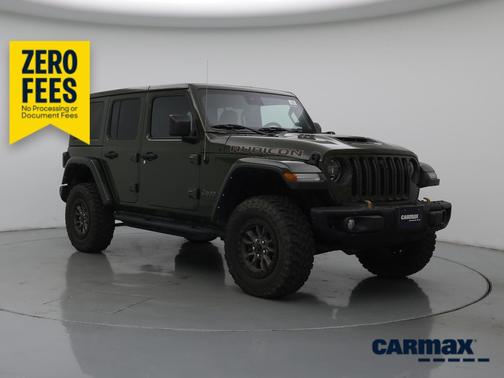 Green 2021 Jeep Wrangler Unlimited Rubicon 392