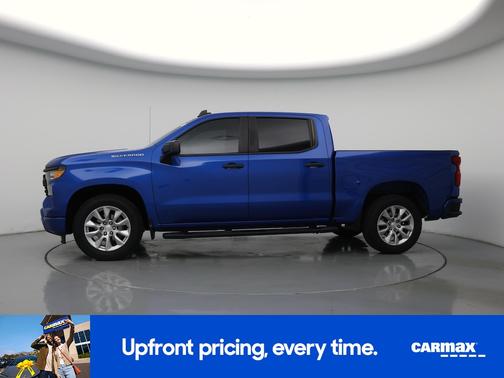 Blue 2023 Chevrolet Silverado 1500 Custom