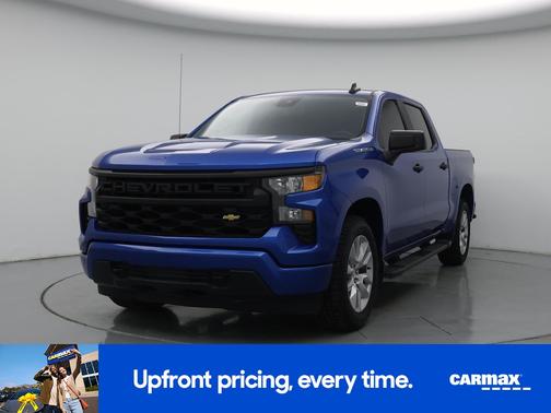 Blue 2023 Chevrolet Silverado 1500 Custom