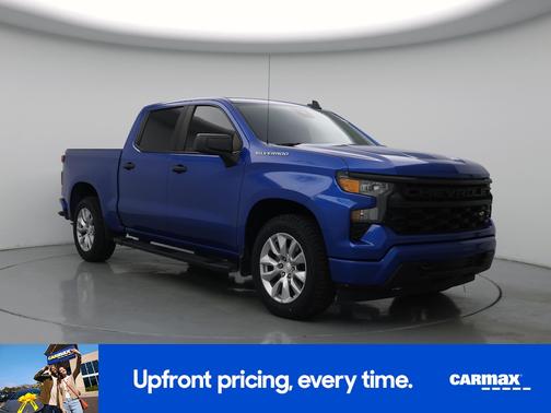 Blue 2023 Chevrolet Silverado 1500 Custom