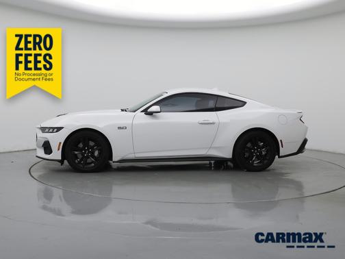 White 2025 Ford Mustang GT