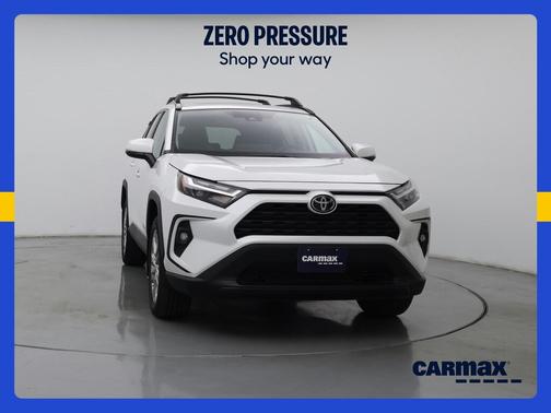 White 2023 Toyota RAV4 XLE Premium