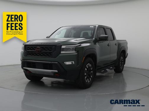 Green 2024 Nissan Frontier PRO-X