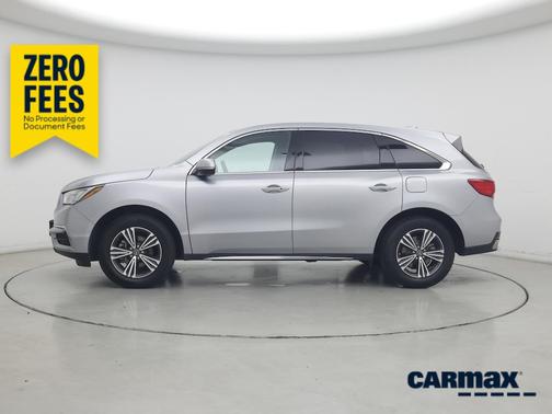 Silver 2018 Acura MDX