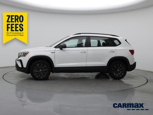 White 2024 Volkswagen Taos S