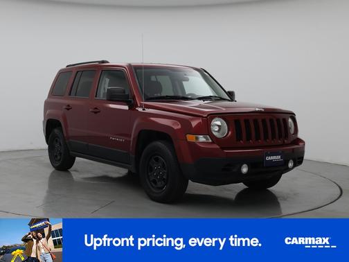 Red 2015 Jeep Patriot Sport