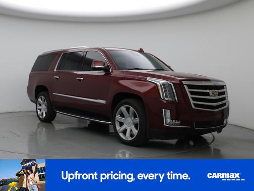 Burgundy 2020 Cadillac Escalade ESV Premium Luxury