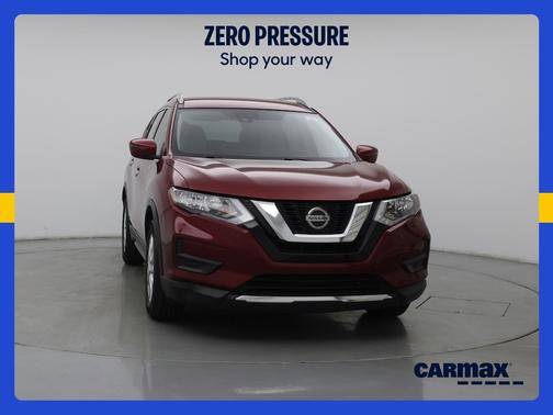 Red 2020 Nissan Rogue SV
