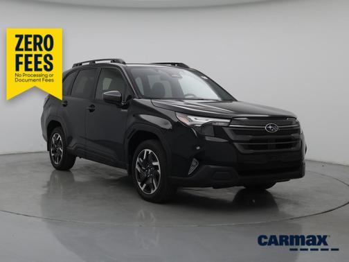 Black 2025 Subaru Forester Hybrid Premium