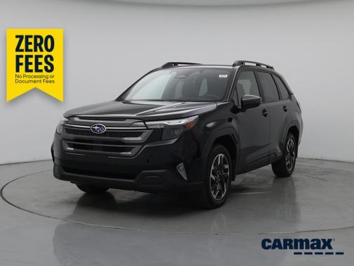 Black 2025 Subaru Forester Hybrid Premium