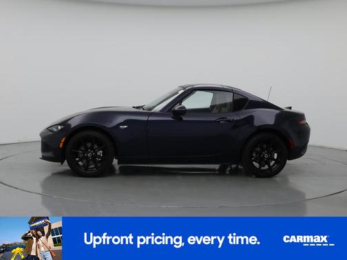 Blue 2025 Mazda MX-5 Miata RF Grand Touring