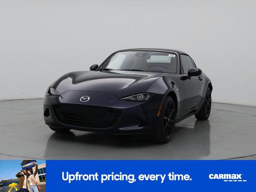 Blue 2025 Mazda MX-5 Miata RF Grand Touring
