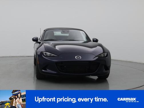 Blue 2025 Mazda MX-5 Miata RF Grand Touring