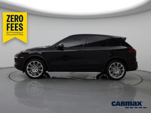 Black 2017 Porsche Cayenne S