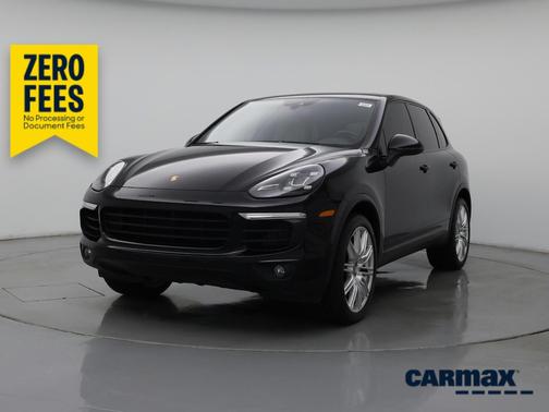 Black 2017 Porsche Cayenne S