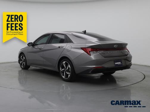 Gray 2023 Hyundai ELANTRA HEV Limited