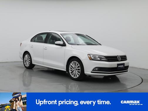 White 2016 Volkswagen Jetta SEL
