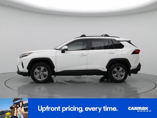 White 2025 Toyota RAV4 Hybrid XLE