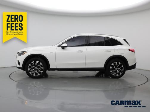 White 2025 Mercedes-Benz GLC 350e