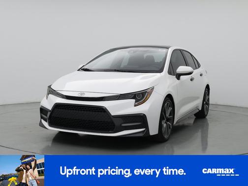 White 2021 Toyota Corolla XSE