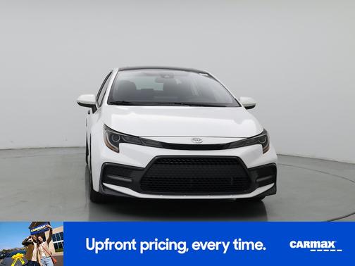White 2021 Toyota Corolla XSE