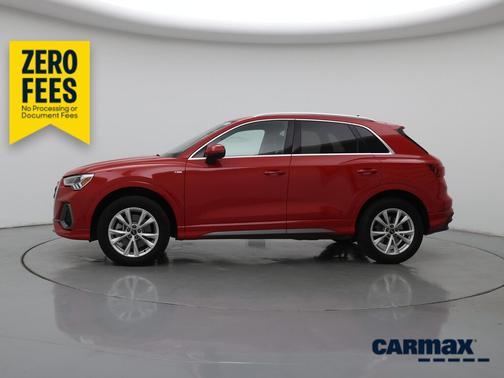 Red 2025 Audi Q3 Premium