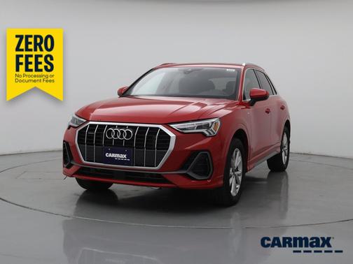 Red 2025 Audi Q3 Premium