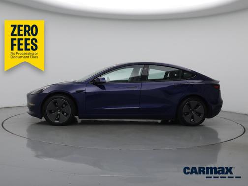 Blue 2022 Tesla Model 3 Long Range