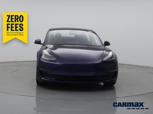 Blue 2022 Tesla Model 3 Long Range