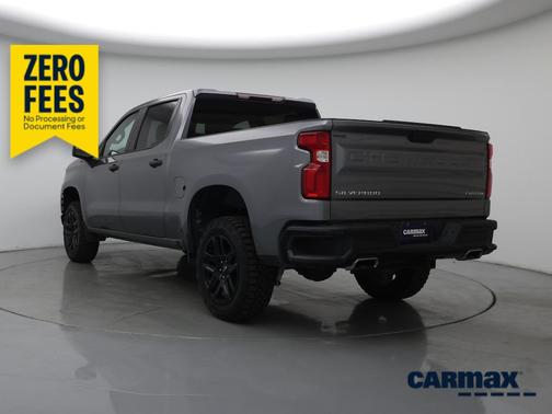 Gray 2021 Chevrolet Silverado 1500 Custom Trail Boss