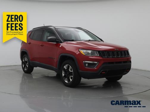 Red 2017 Jeep Compass All-New Trailhawk