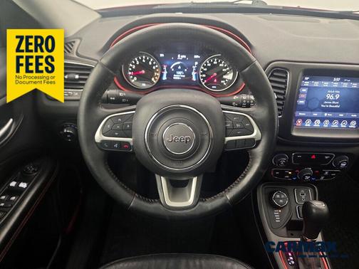 Red 2017 Jeep Compass All-New Trailhawk