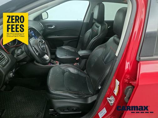 Red 2017 Jeep Compass All-New Trailhawk