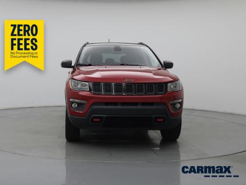 Red 2017 Jeep Compass All-New Trailhawk