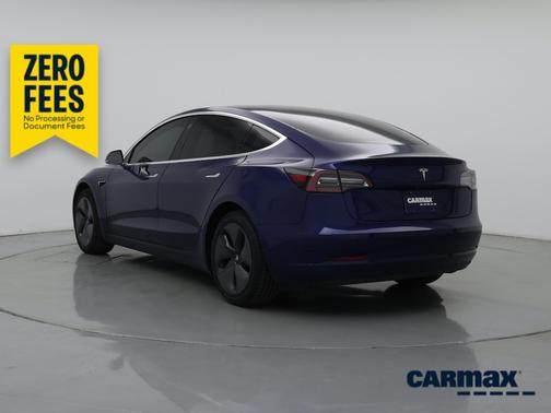 Blue 2019 Tesla Model 3 Long Range