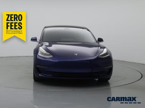 Blue 2019 Tesla Model 3 Long Range