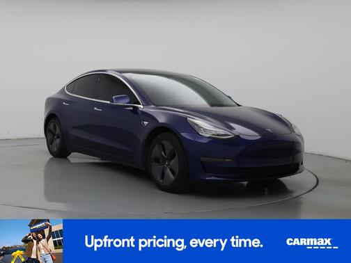 Blue 2019 Tesla Model 3 Long Range