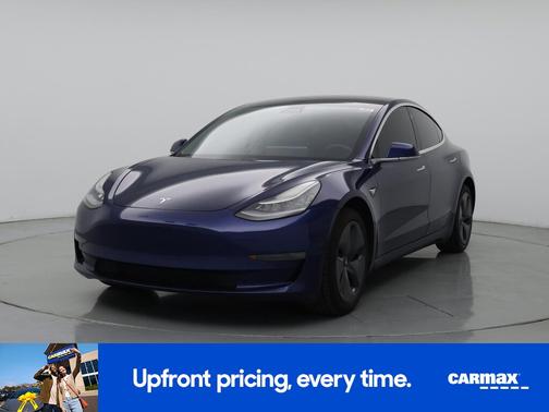 Blue 2019 Tesla Model 3 Long Range