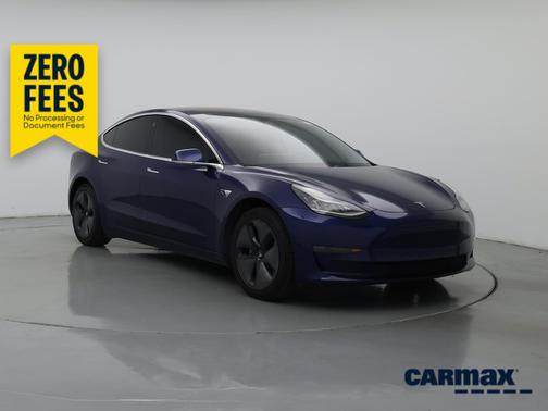 Blue 2019 Tesla Model 3 Long Range