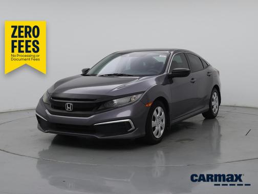 Gray 2019 Honda Civic LX