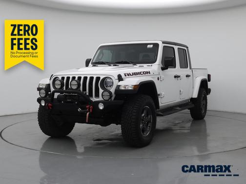 White 2020 Jeep Gladiator Rubicon